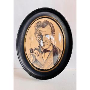 Portrait Of Peter Cushing